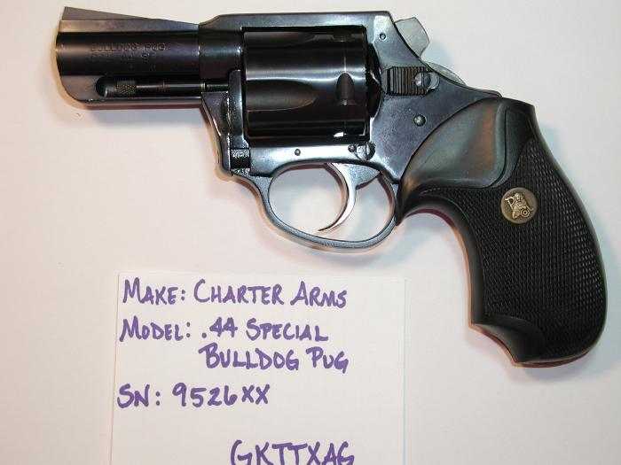 Charter Arms Bulldog Pug 44 Spl Snub 1990 Era For Sale At Gunauction